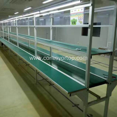 Automatic Small Flat PVC Rubber Belt Conveyor System